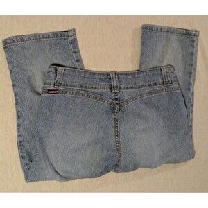 Vintage Jordache Jeans Low Rise Stretch Cropped Button Fly Sz 10 Skinny Jeans A3